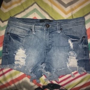 Contraband jean shorts
